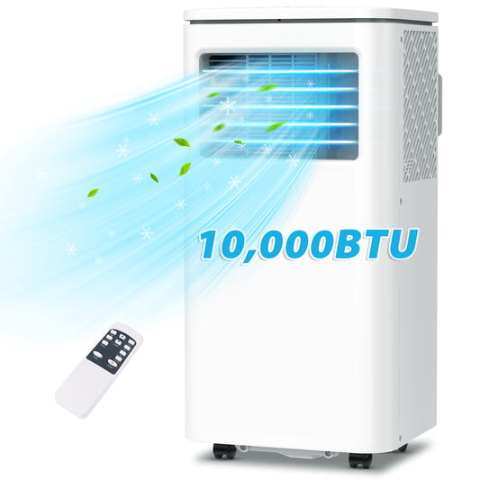 LifePlus Portable 6000BTU AC Unit & Dehumidifier with Remote (#NPLD1-06C/X1E)