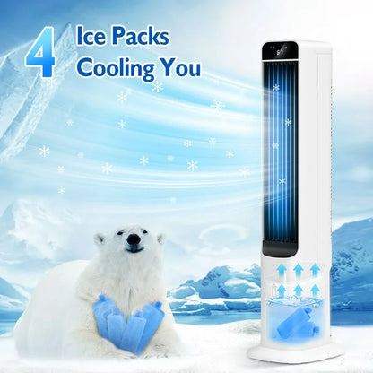 LifePlus Portable 3-in-1 Evaporative Cooler & Tower Fan 41.5" (#WTF-009D)