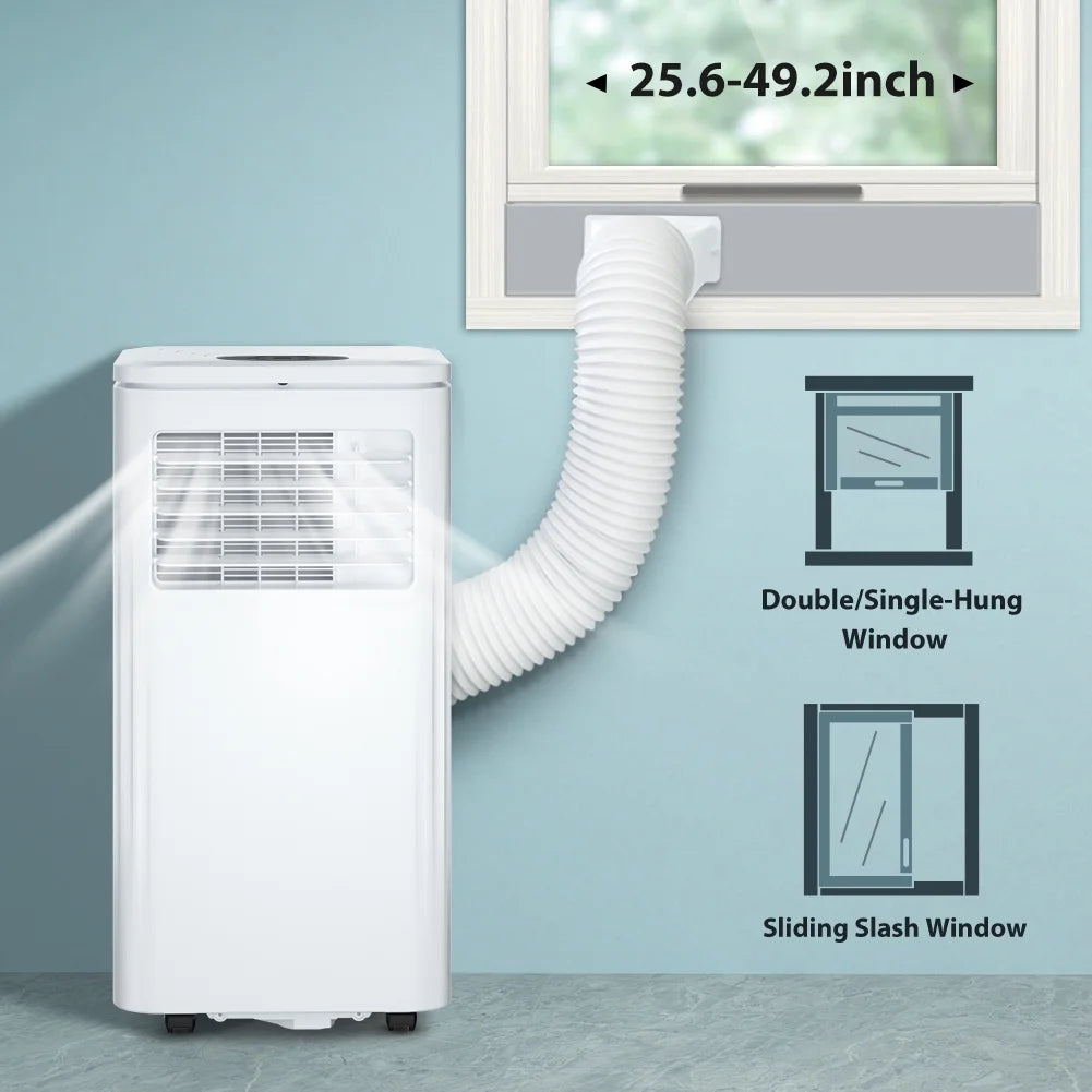 LifePlus Portable 6000BTU AC Unit & Dehumidifier with Remote (#NPLD1-06C/X1E)